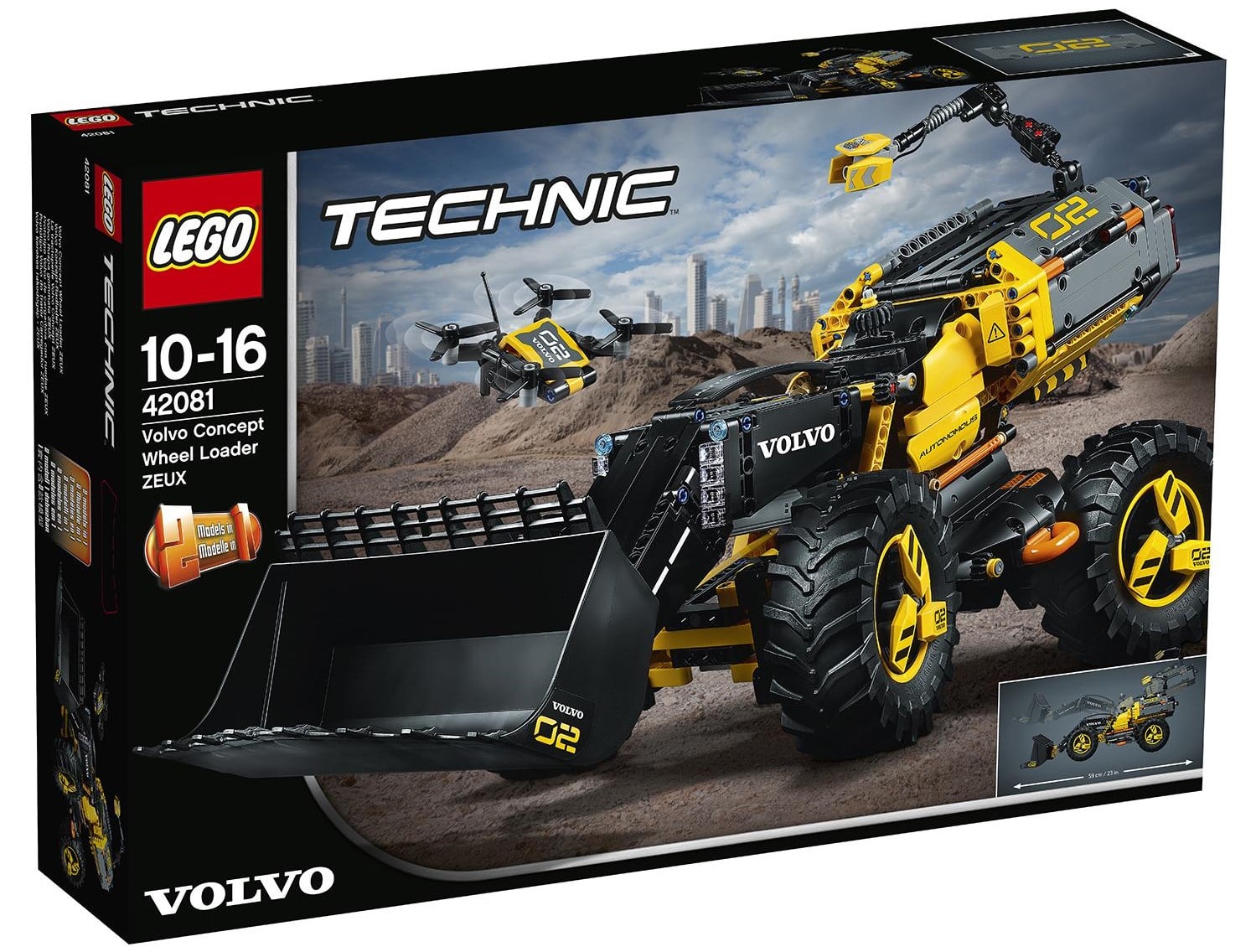 Конструктор Lego Technic – Колесный погрузчик Volvo  